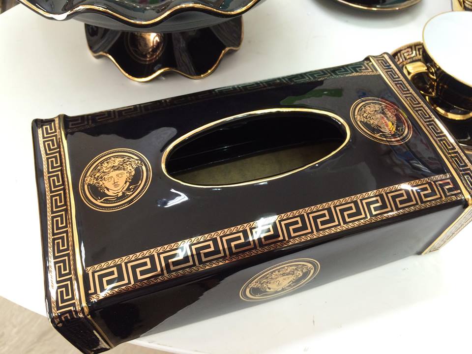 Hộp giấy Versace bằng sứ cao cấp
