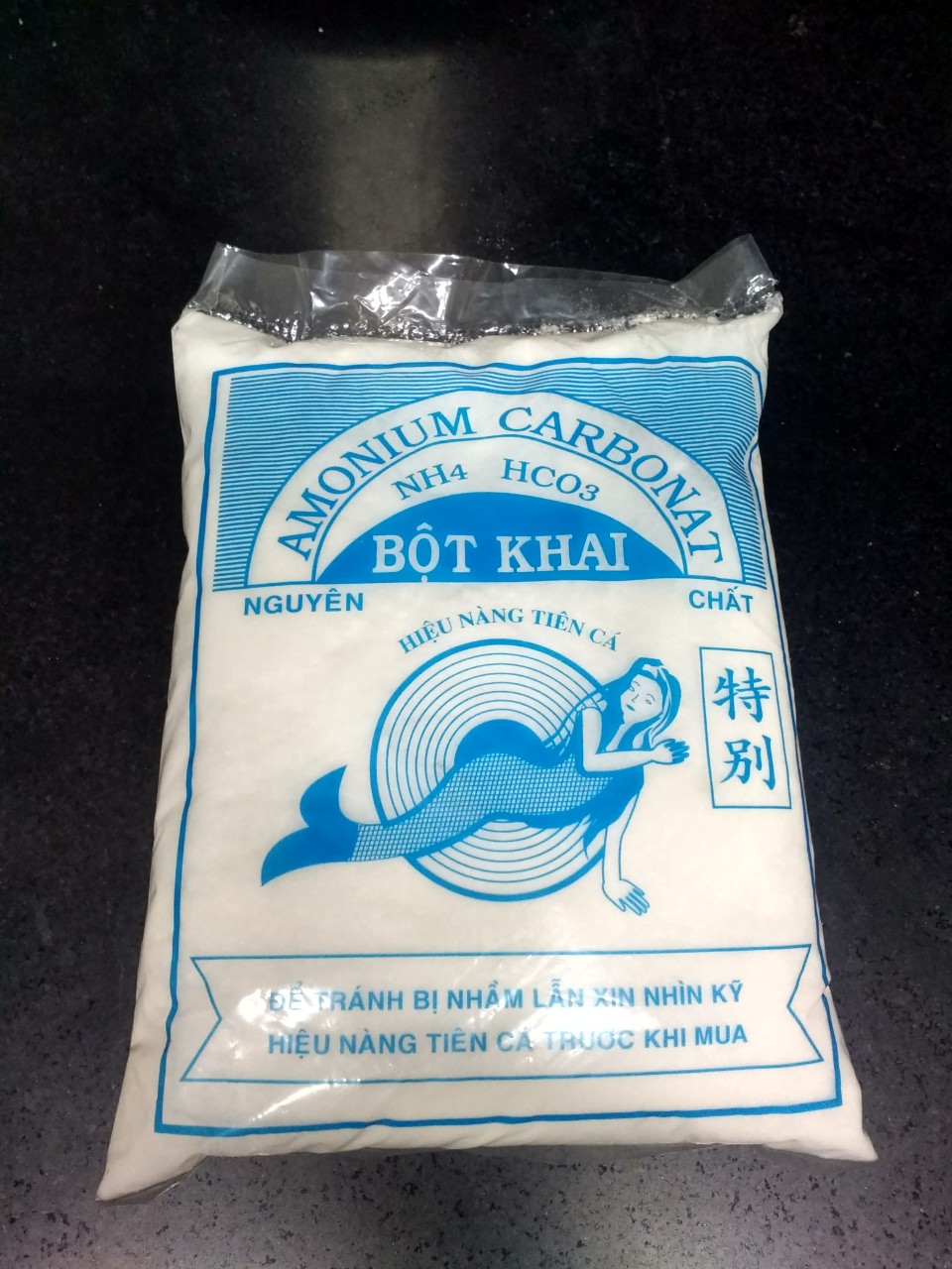 Bột khai tẩy gỗ NH4HCO3 nguyên chất