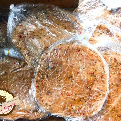 Bánh tráng dẻo ớt phơi sương tây ninh 500Gr. Bánh tráng Vân Nguyễn