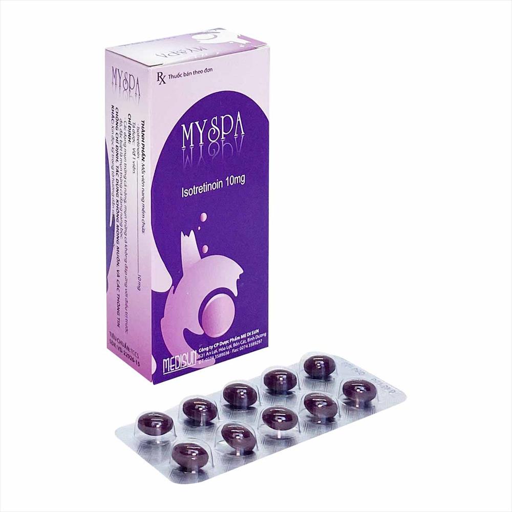 Viên ngừa mụn Myspa