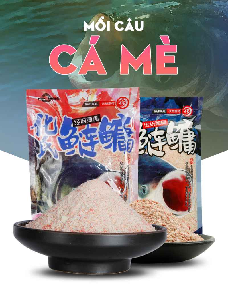Mồi câu cá mè hua