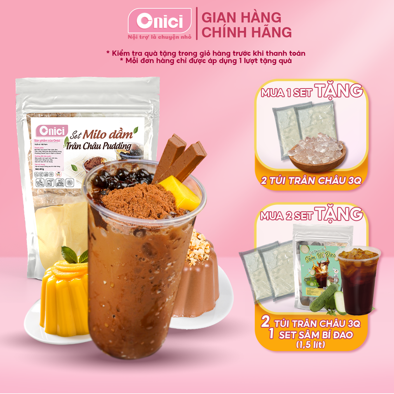 SET MILO DẦM SIÊU NGON Bếp Của Mẹ Onici