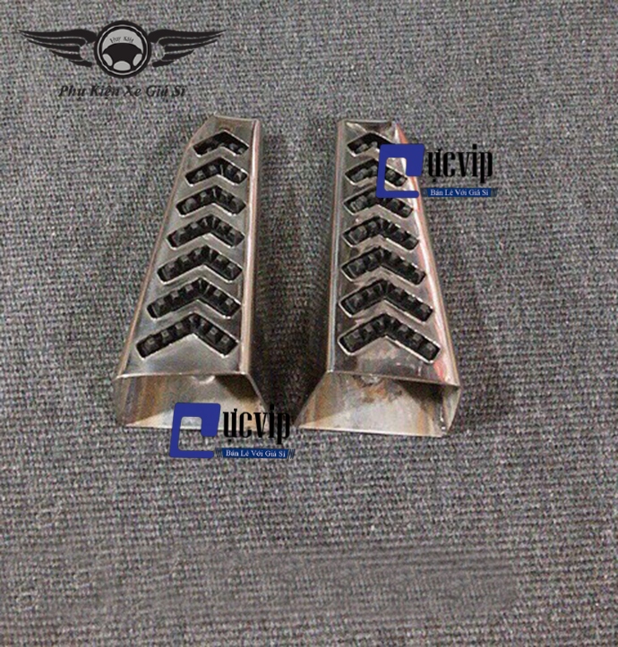 [HCM]Chụp Ốp Gác Chân Sau AirBlade 2020 (2016 - 2020) INOX MS2497