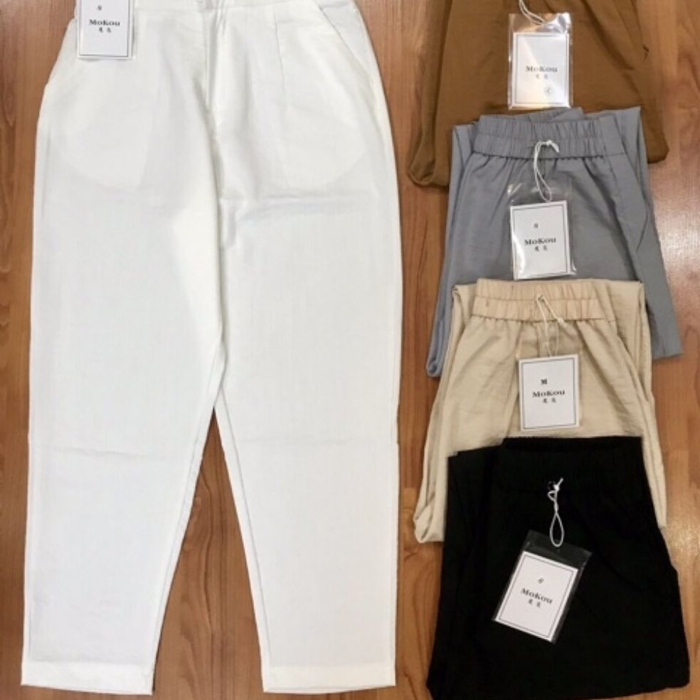 Quần baggy chất đũi cao cấp