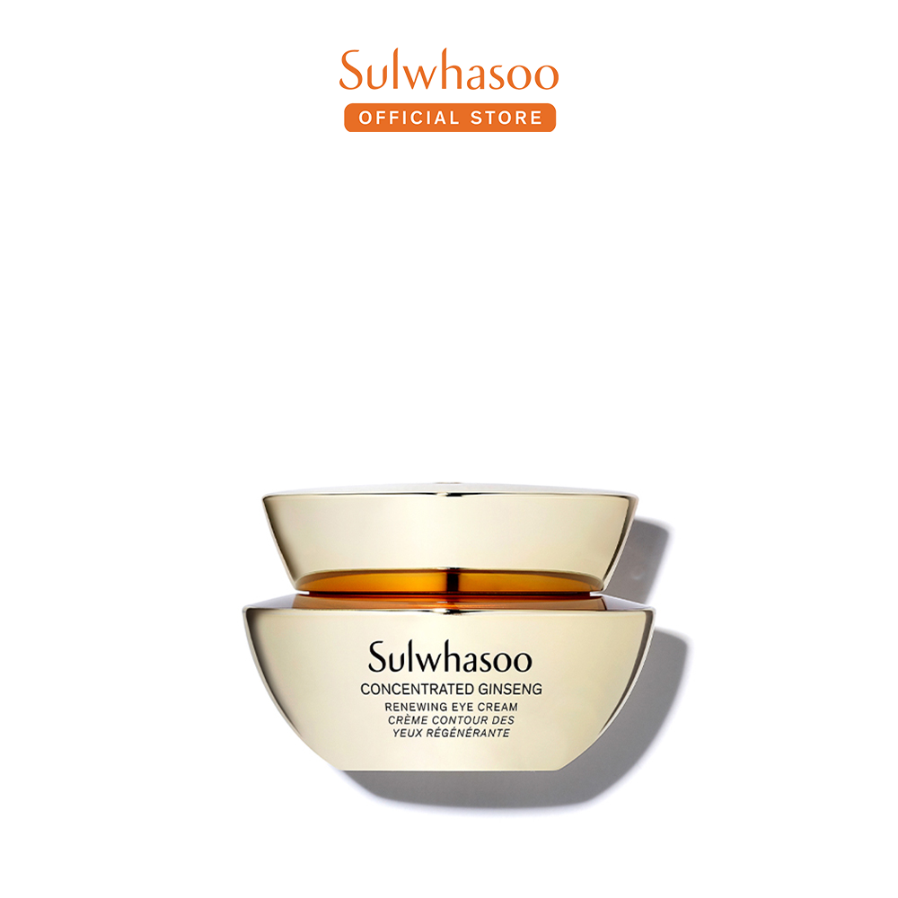 [Sulwhasoo Official Store]  Kem Mắt Từ Nhâm Sâm Dưỡng Da Ngăn Ngừa Lão Hóa Sulwhasoo Concentrated Ginseng Renewing Eye Cream 20ml