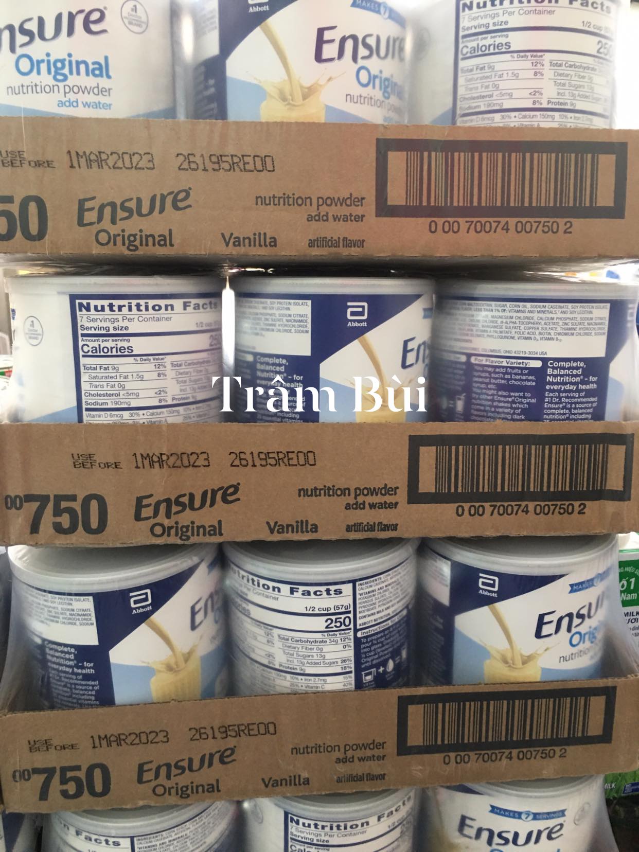 Ensure original 397gr mẫu mới- date 2023