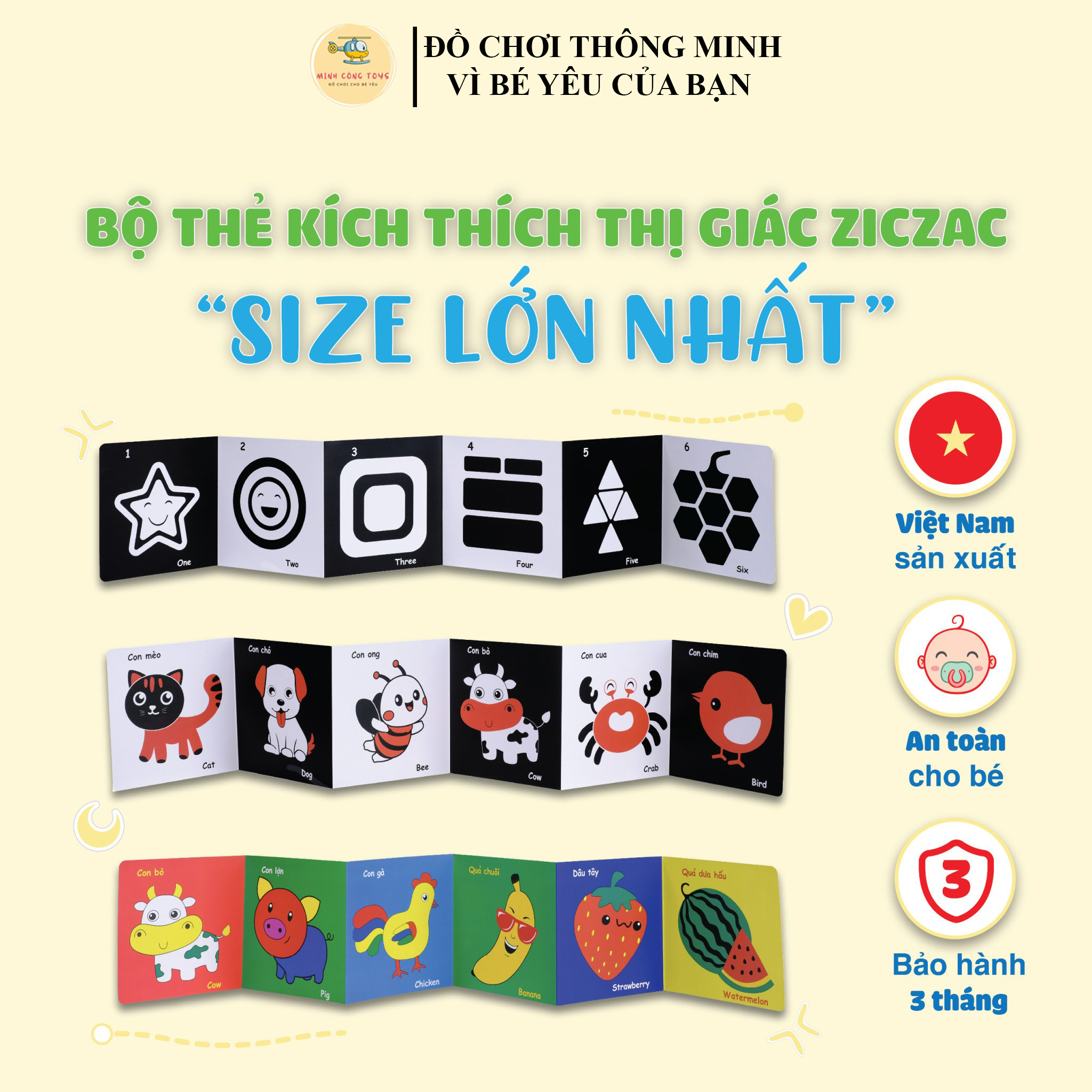 Kích thích thị giác cho bé Tranh kích thích thị giác cho bé sơ sinh