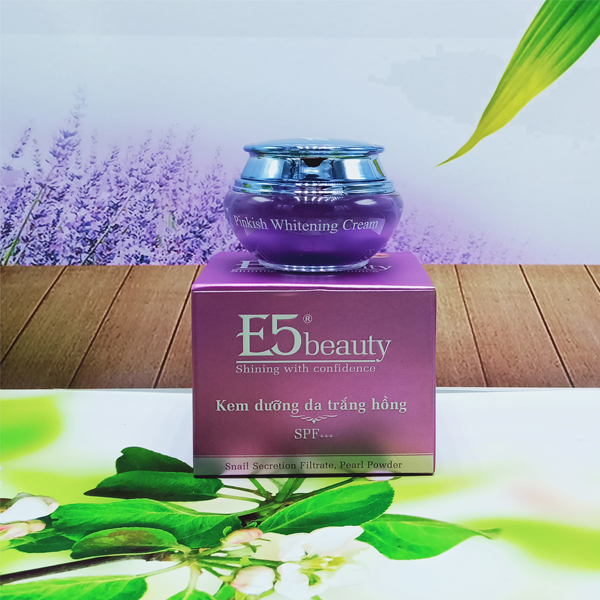 Kem Dưỡng Da Trắng Hồng E5 tím