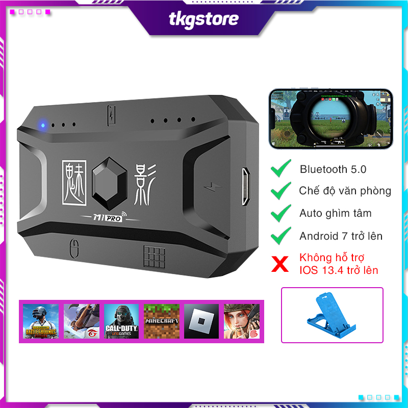 Meiying M1 Pro | Bộ chuyển đổi game chơi PUBG Mobile, Free Fire, COD