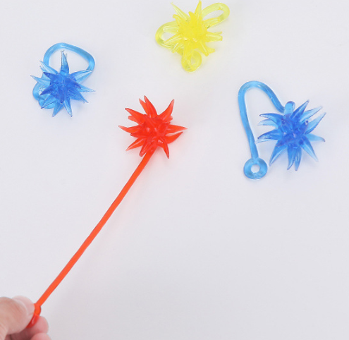 Đồ Chơi Trẻ Em Cục Gai Cao Su Siêu Dính