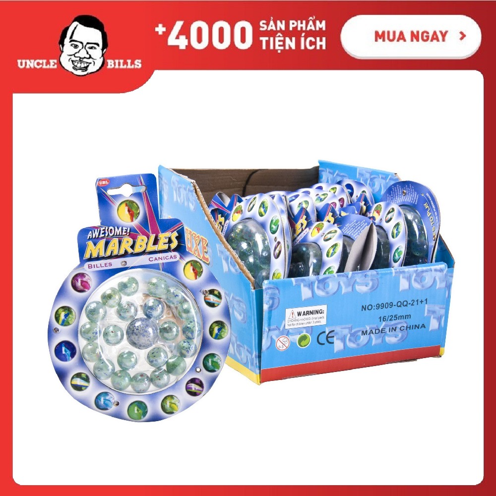 Hộp bi 21 viên uncle bills tm0002