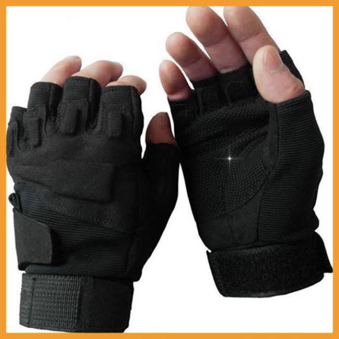 Găng Tay Phượt BLACKHAWK Lính Mỹ - Găng Tay Tập GYM - Bao Tay Đi Xe Máy