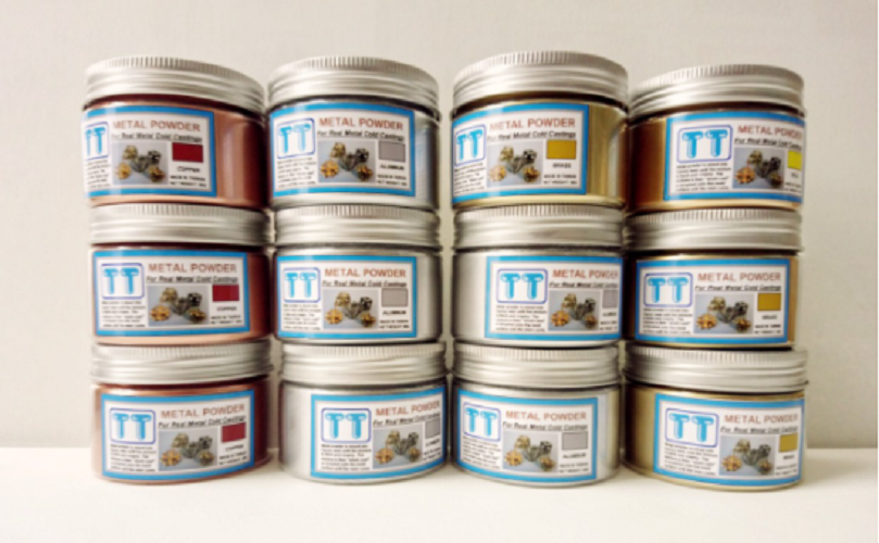 Màu bột kim loại pha nhựa epoxy - trường thịnh sài gòn