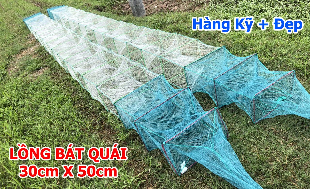 Lồng bát quái 30 x 50 - Hàng đẹp, kĩ chuyên bắt cá khủng