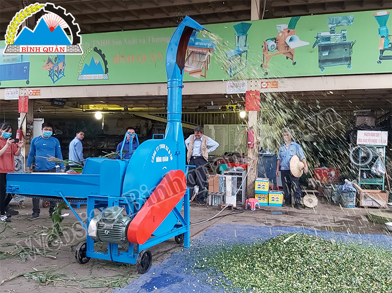 Máy băm cỏ voi 4t bình quân - năng suất 3 tấn/h | lh: 0941.783.758