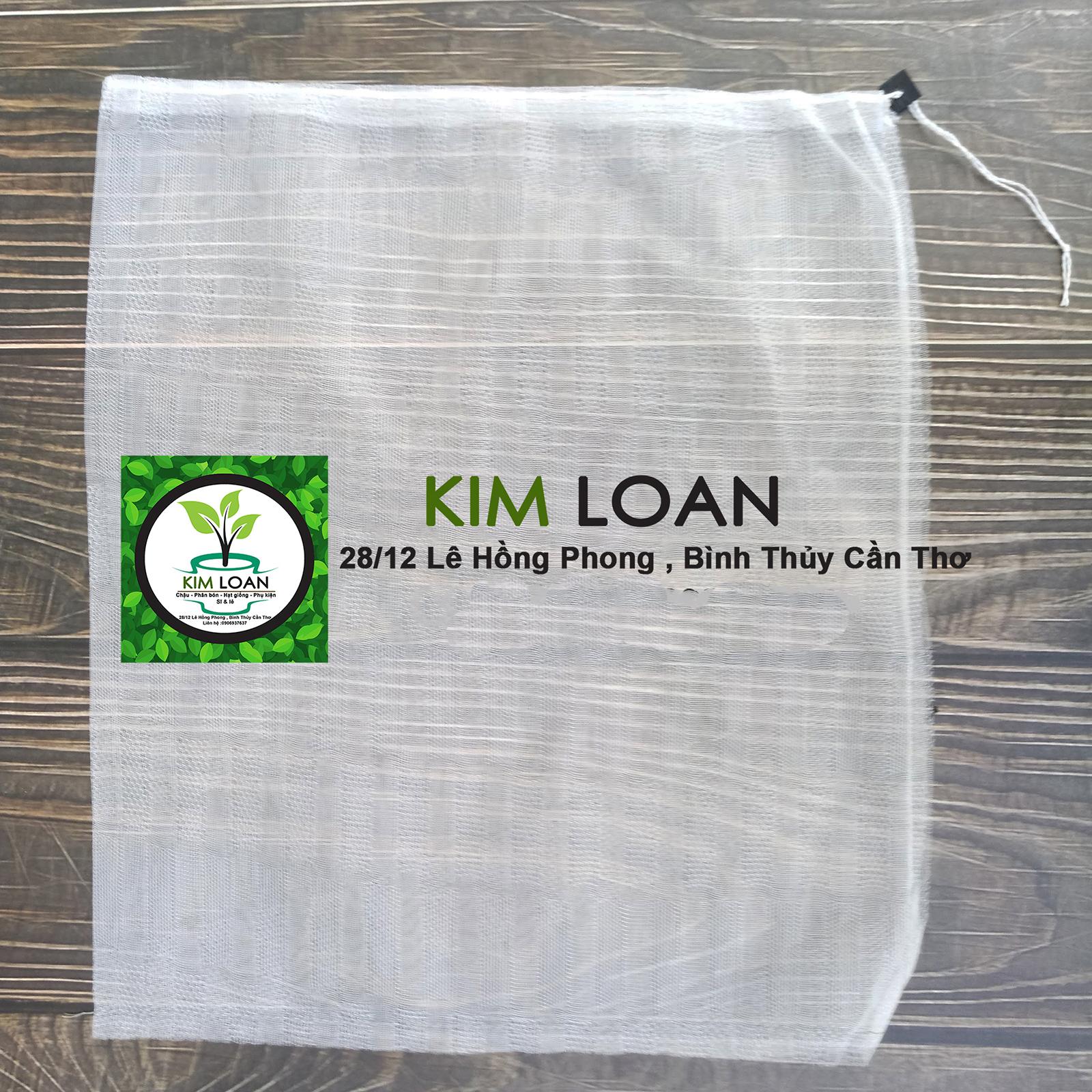 Combo 10 túi lưới mềm bao trái 40x50cm chuyên dùng để bao mít