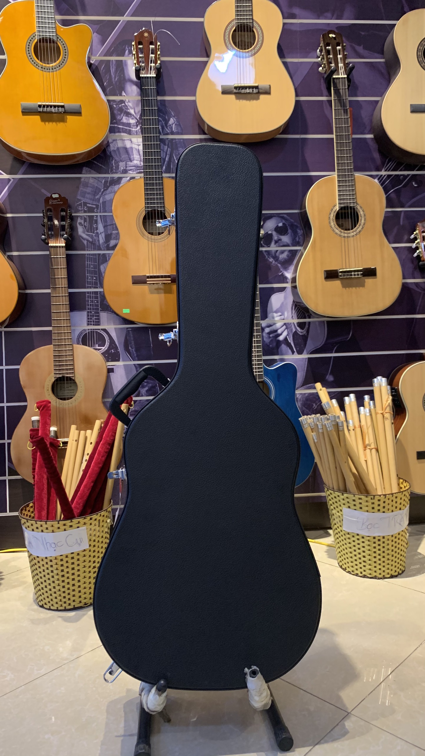 Hộp đàn guitar classic stagg gca-c - nhập khẩu bỉ