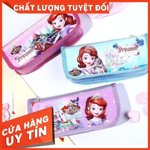 Hộp bút 2 ngăn cho bé trai và bé gái