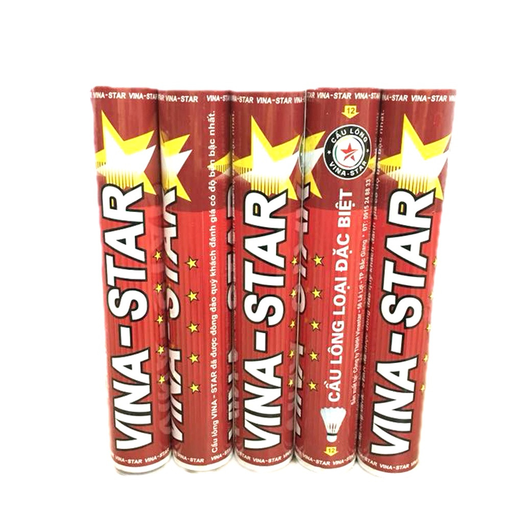 Ống cầu lông vina star đỏ