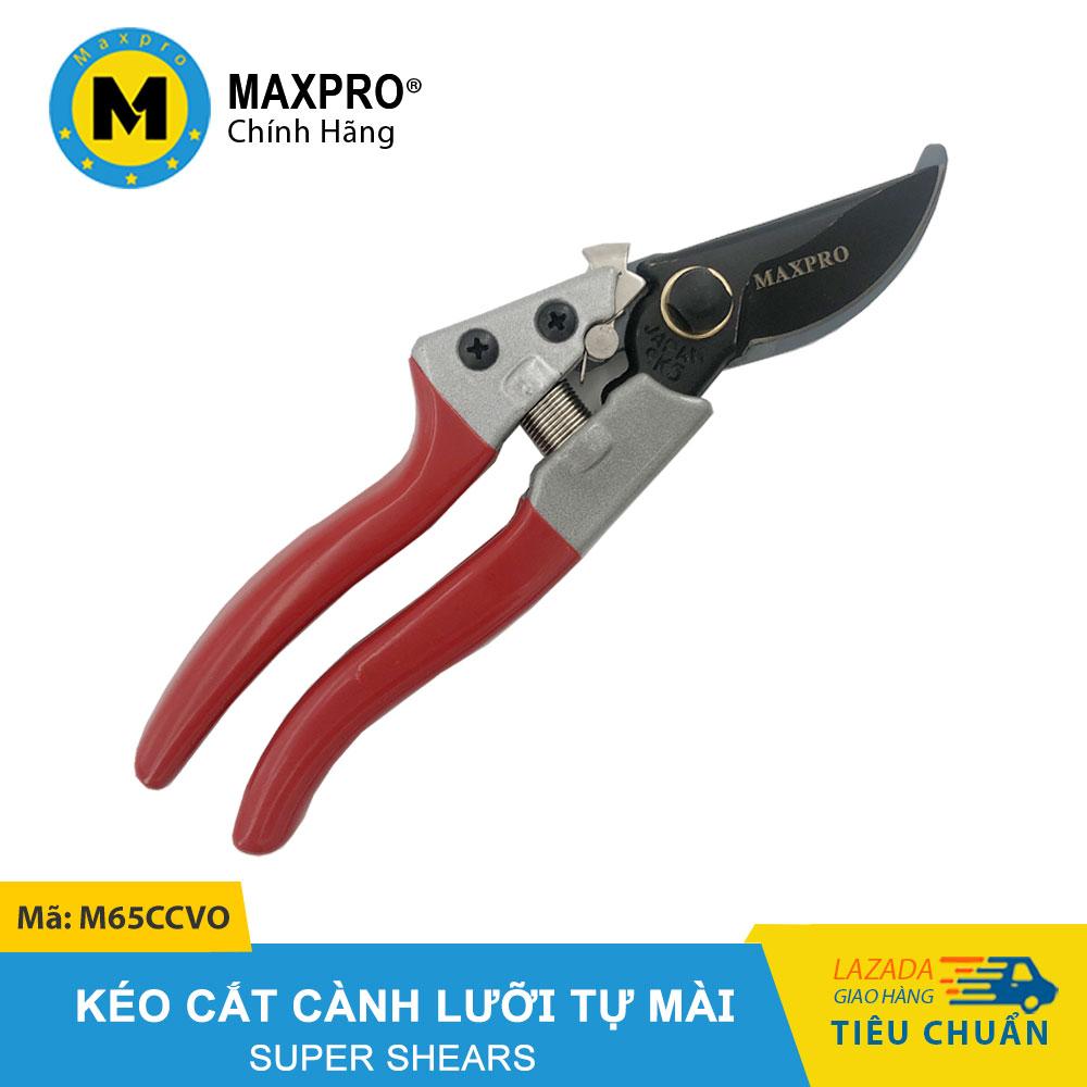 Kéo cắt tỉa cây cảnh kéo cắt cành maxpro lưỡi tự mài - m65ccvo