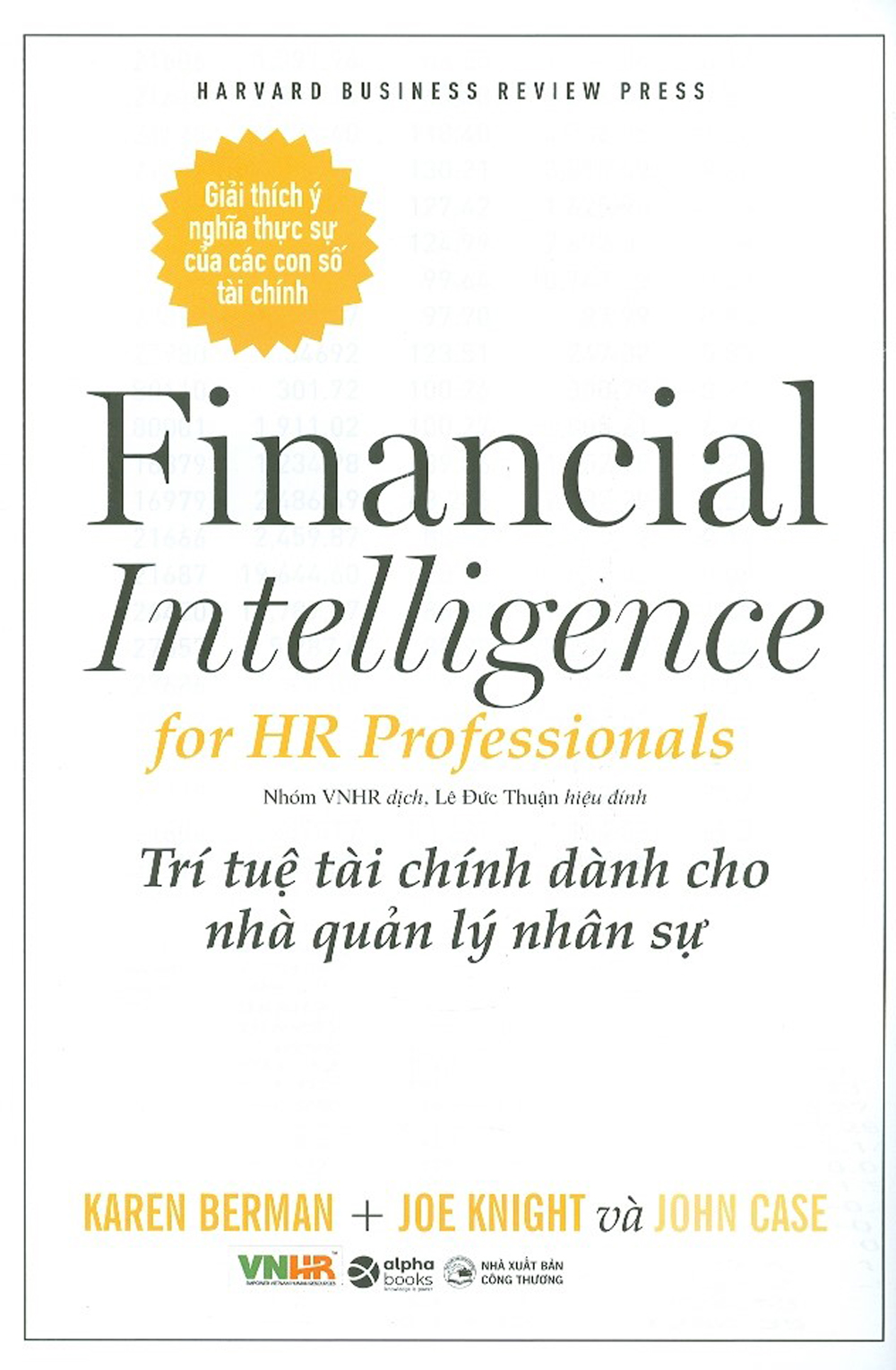 Trí Tuệ Tài Chính Dành Cho Nhà Quản Lý Nhân Sự