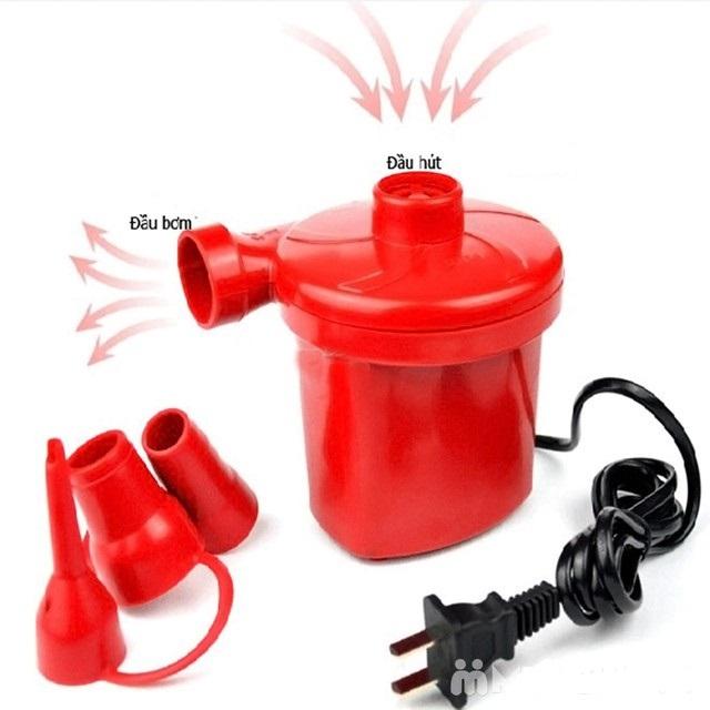 Bơm điện hút chân không 2 chiều Wenbo (Đỏ)