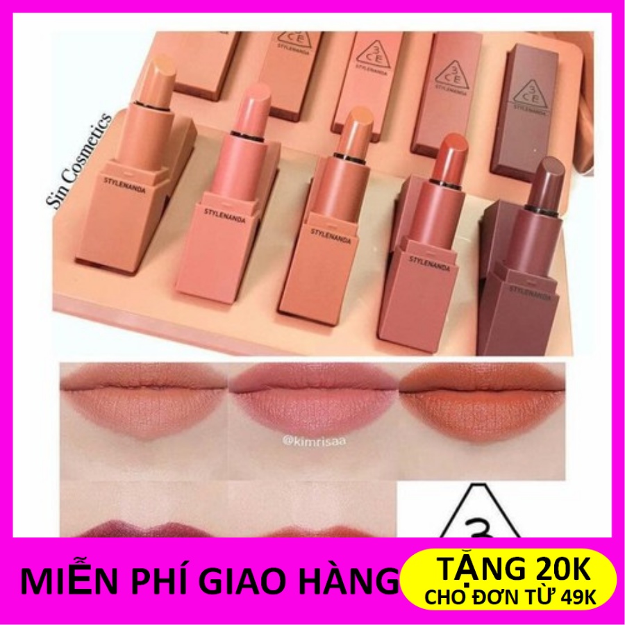 SET 5 SON MINI TÔN ĐỎ THỎI LÌ , BỀN MÀU, LÂU TRÔI