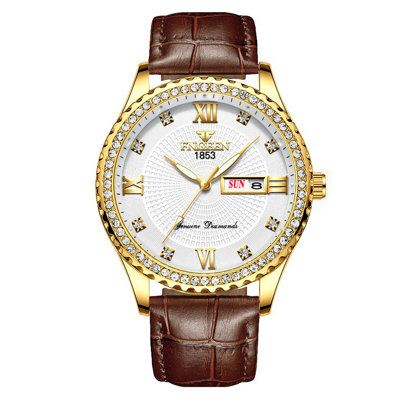 Đồng Hồ Nam - Đồng Hồ FNGEEN S888- Phong Cách Sang Trọng - TẶNG VÒNG TỲ HƯU VÀ PIN