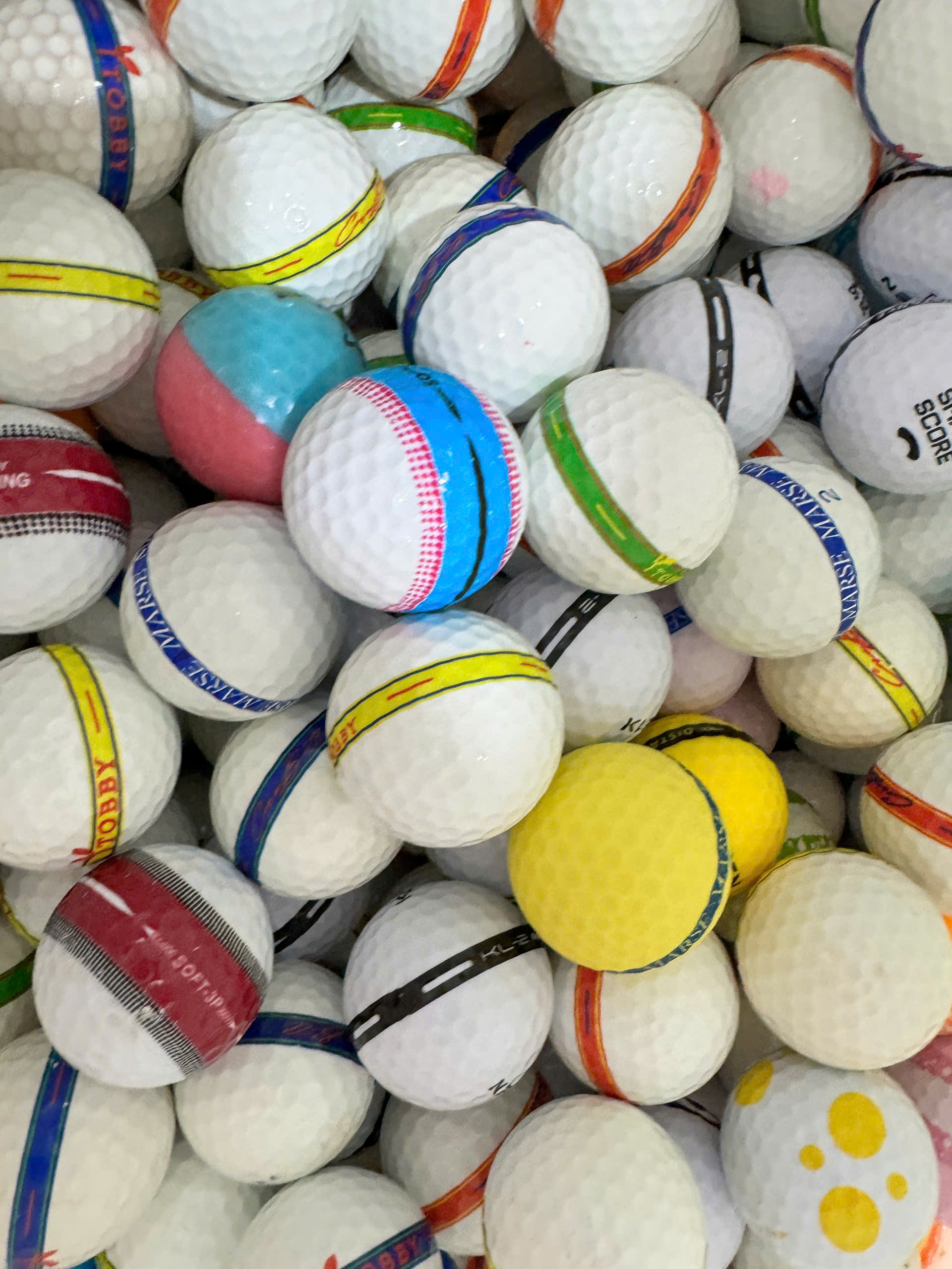 Bóng golf VIỀN 90% new (combo 10 ball)