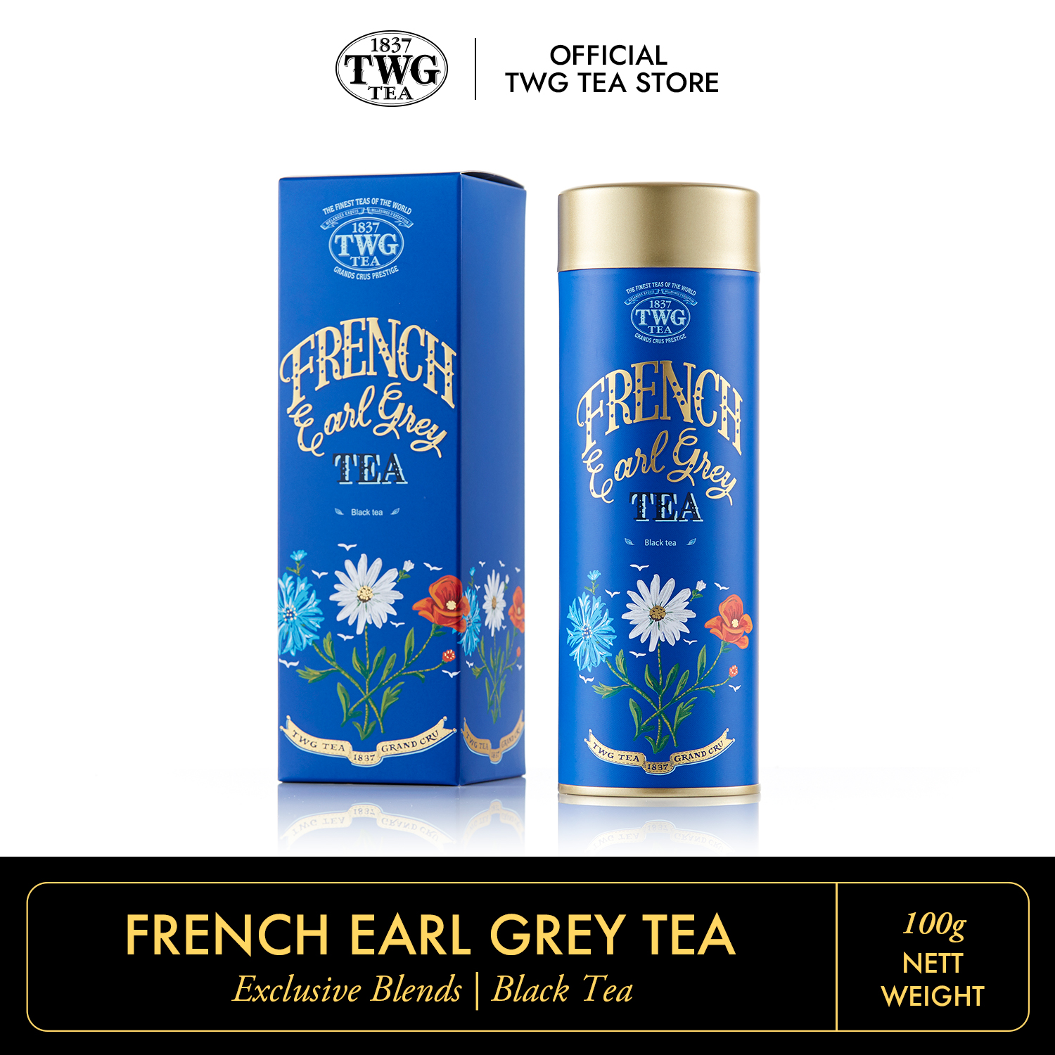 Trà TWG Tea - French Earl Grey (100g) | Trà Đen