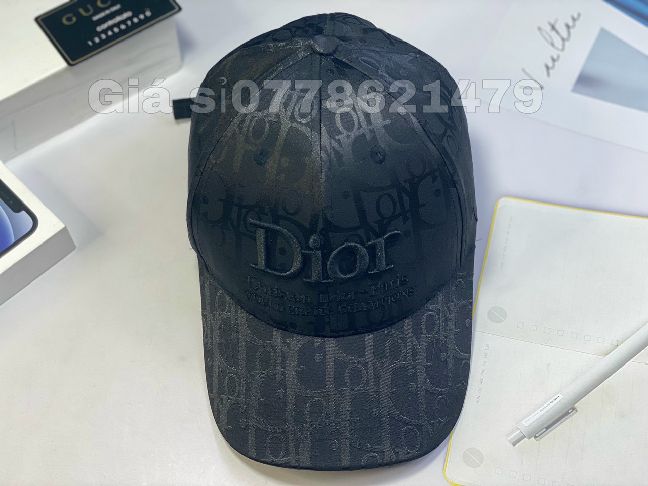Nón kết nam nữ-nón lưỡi trai dr logo thêu cao cấp master n1702