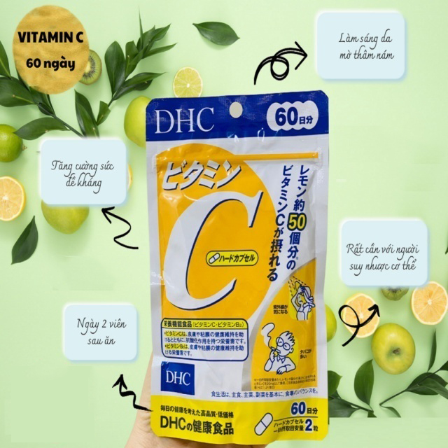 Viên uống dhc vitamin c