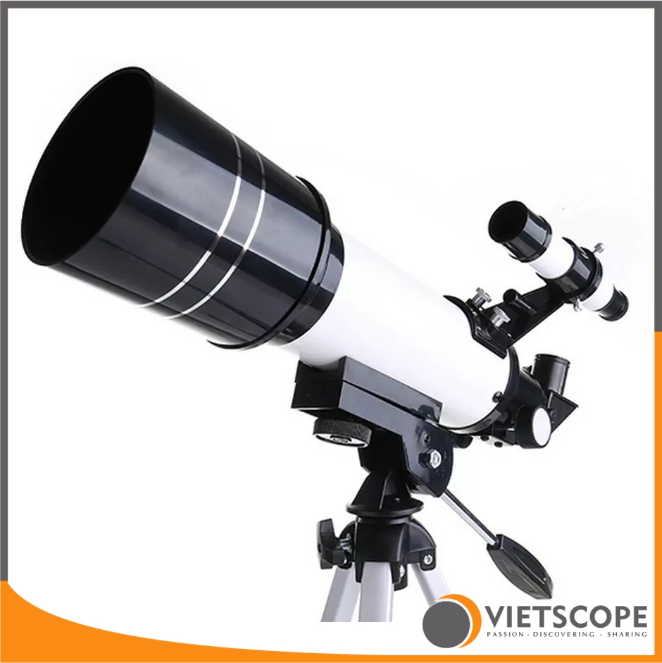 Kính thiên văn khúc xạ Datyson 70F400 kèm kính ngắm quan sát mặt trăng và các hành tinh