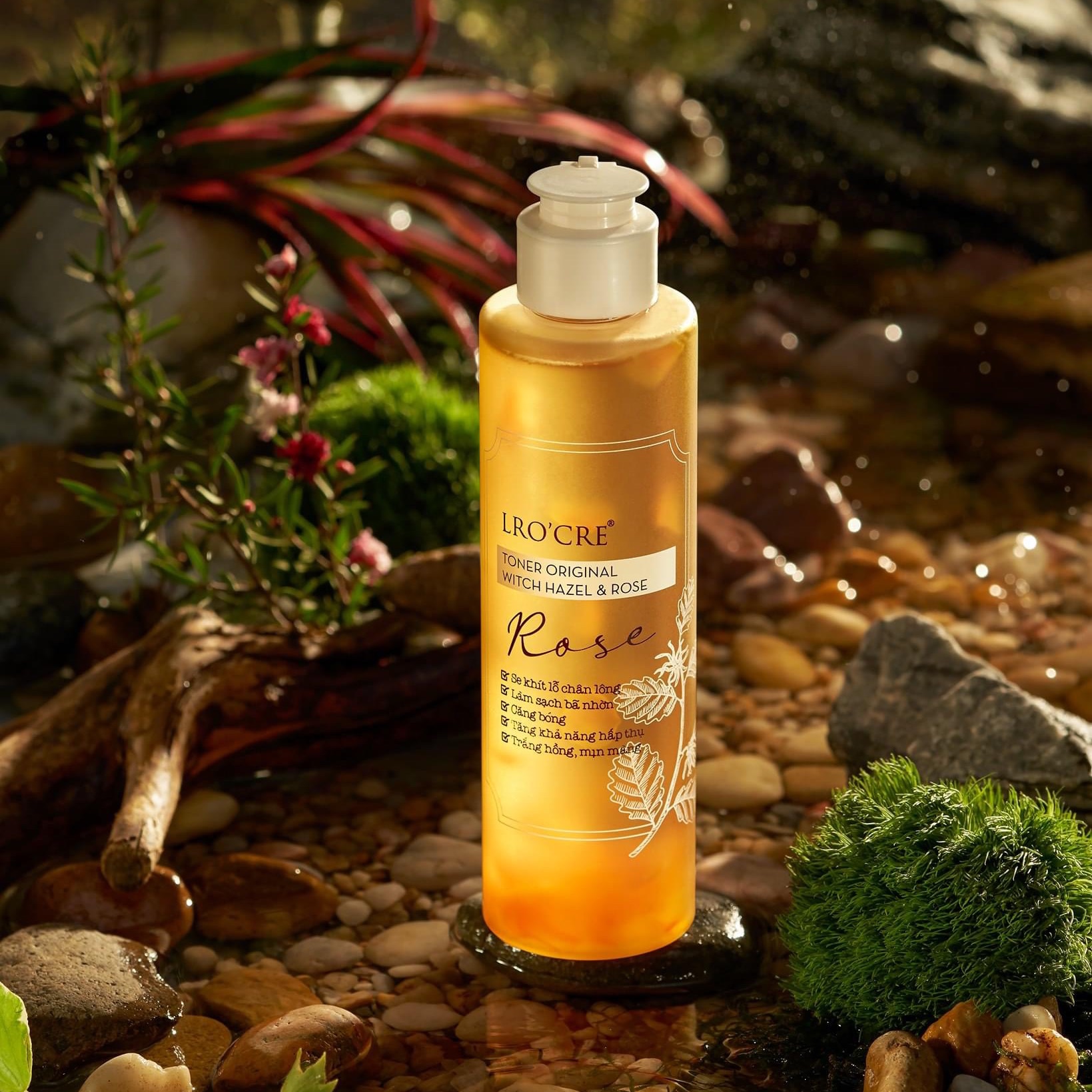 [HCM]TONER ORGANIC NƯỚC HOA HỒNG LROCRE