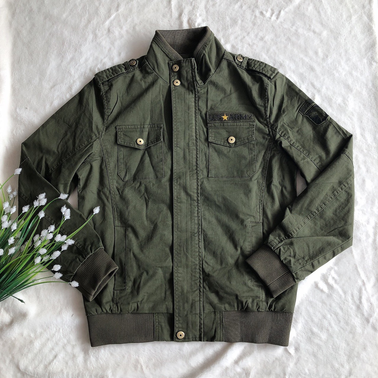 _ áo khoác nam 2 lớp vạt ngang.áo khoác nam 2 lớp màu xanh vạt áo bo, áo khoác nam đẹp-áo khoác nam _thuỷ tiên shop
