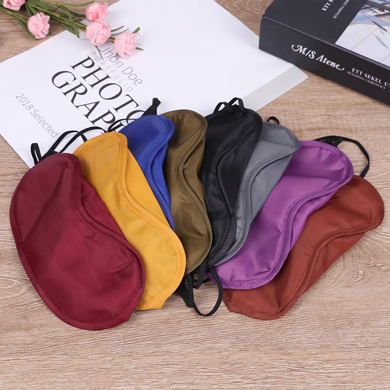【CC】☬ 10PCS Cute Eye Travel Rest Cover Sleeping Aviation Unisex Fashion Portable Elastic Bandage