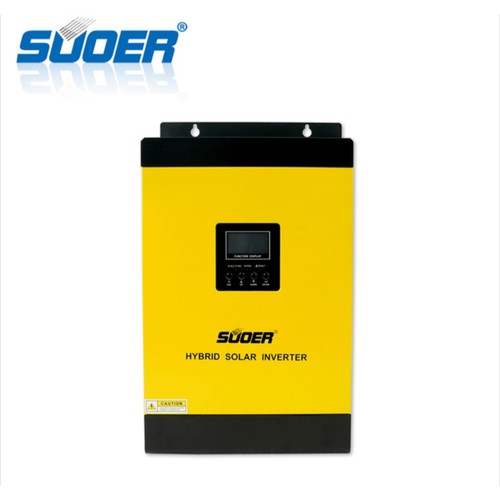 [Trả góp 0%] Bộ đổi điện đa dụng 3KVA 24V có sạc MPPT 60A và sạc AC 30A - SUOER MPS-3K-24