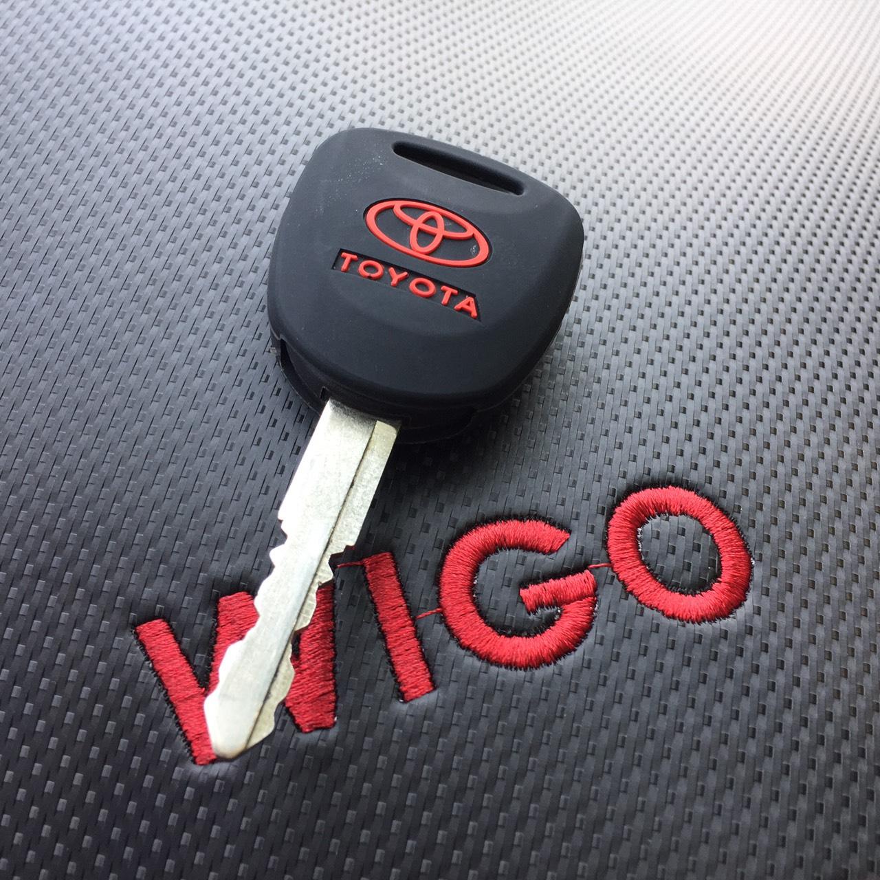 Bao chìa khóa silicon Toyota Wigo