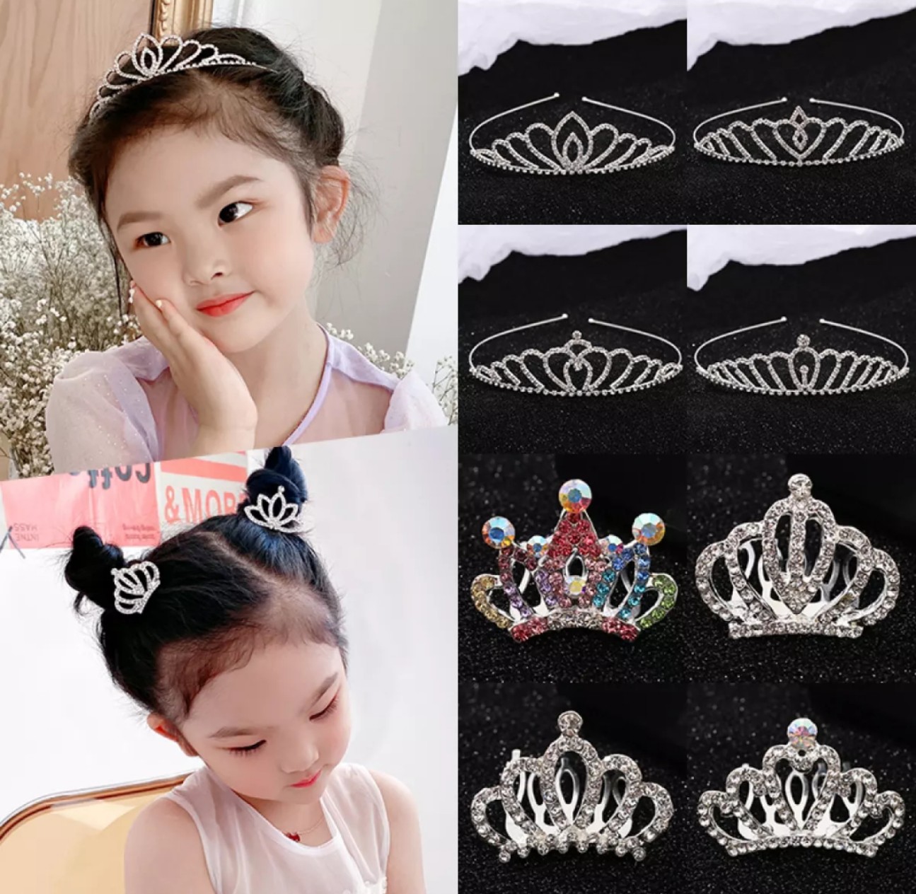 Vương miện công chúa đáng yêu cho bé- mika mika