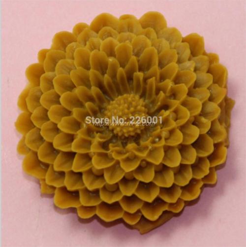 Khuôn silicon 4d làm rau câu làm bánh hoa cúc nhí MS89