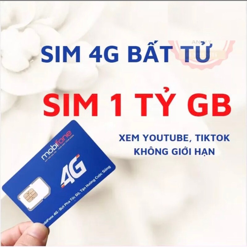 Vua Sim Local A68S - Local Mobifone - Data 4G không giới hạn - Chỉ 68k/tháng - BẢO HÀNH 1 ĐỔI 1 từ M