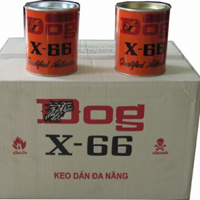 Keo con chó x66 hàng 100ml hàng thái lam
