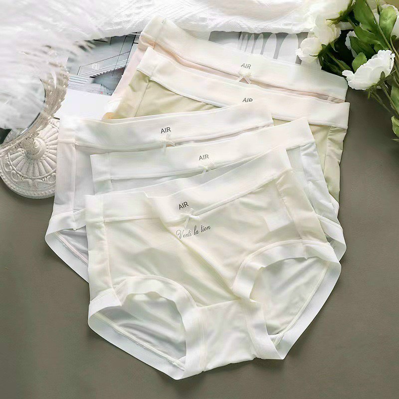 Bộ 5 quần lót su nữ - tàng hình nhẹ tựa như không - chất mịn mát co giãn tốt - quần sịp nữ - N04