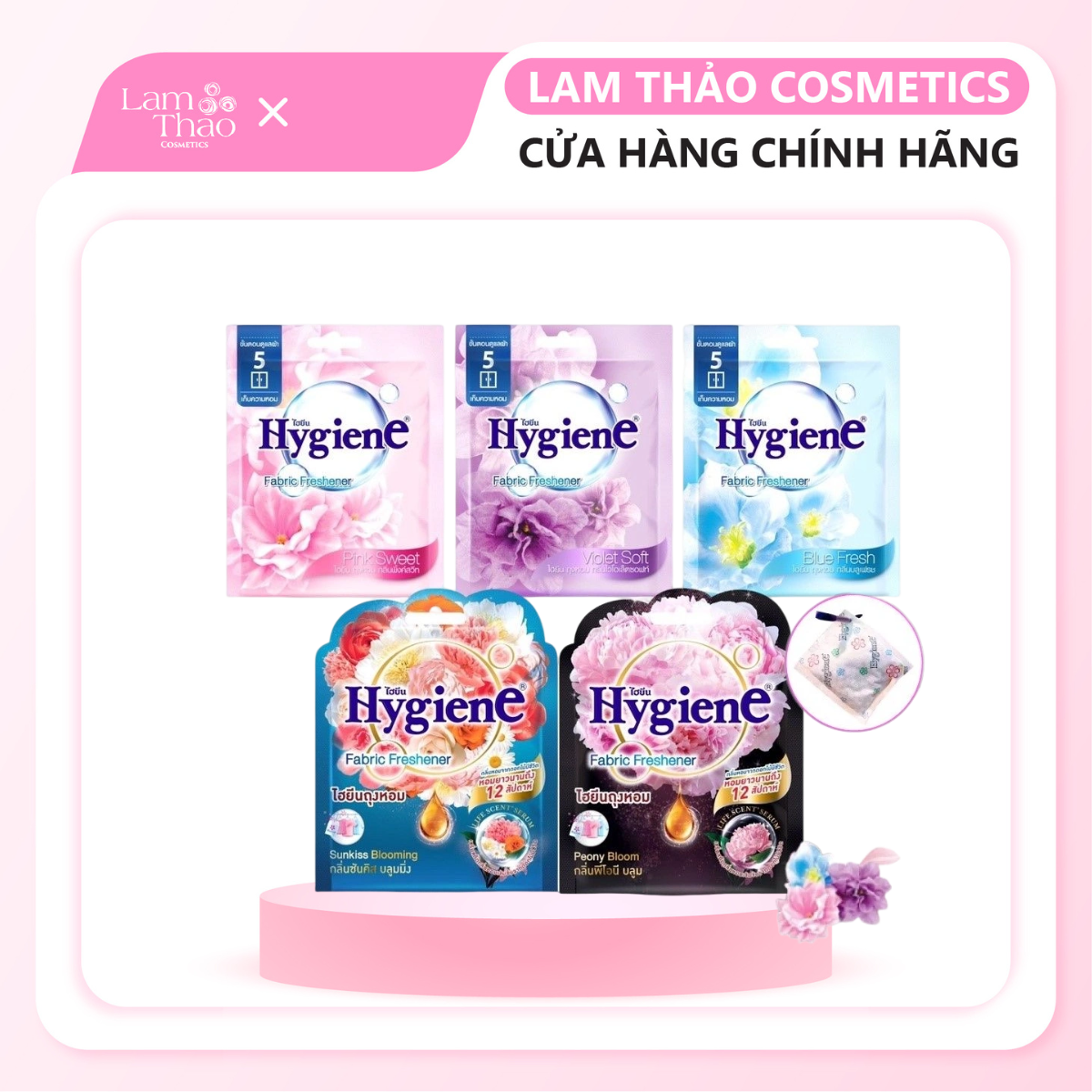 Túi Thơm Dạng Hạt Hygiene Fabric Freshener