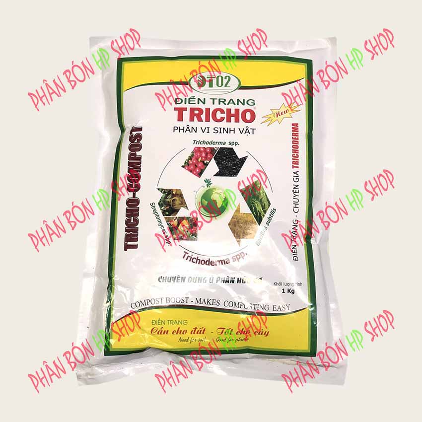 Điền trang tricho phân vi sinh vật - chuyên dùng ủ phân hữu cơ