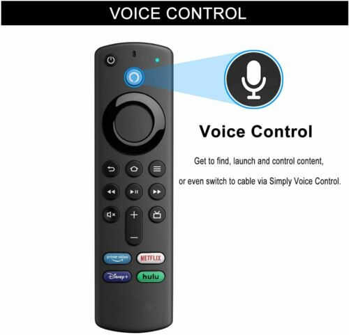 L5B83G Bằng Giọng Nói Thay Thế Từ Xa cho Amazon Lửa TV Stick 2nd Gen3rd GenLite4K Amazon lửa TV Stick 2N Gen Amazon Lửa TV Stick 3rd Gen Amazon Lửa TV Stic