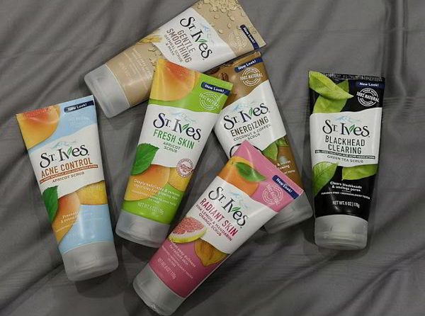 Tẩy da chết mặt st.ives acne control apricot scrub 170gr