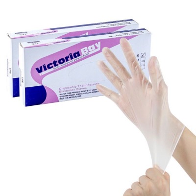Hộp 100 găng tay siêu dai nấu ăn tpe/victoria siêu dai, mềm mỏng, dùng trong nhà bếp, không lo thấm nước