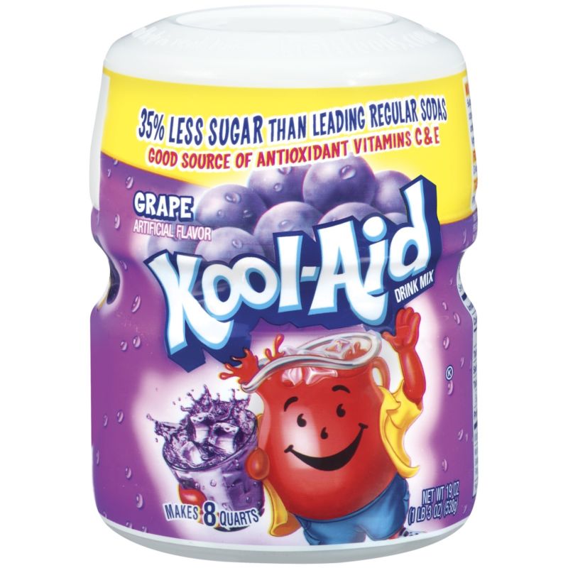 Bột trái cây kool - aid 538g