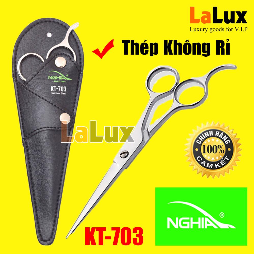 Kéo Cắt Tóc Hàng Chính Hiệu KỀM NGHĨA - Sản Phẩm Kéo Cắt Và Tỉa Tóc Làm Từ Thép Không Rỉ KT-703